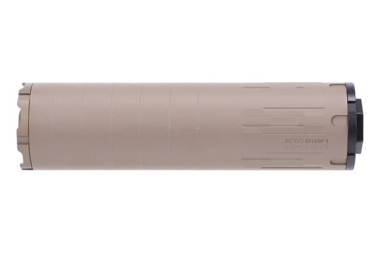Aero Precision LAHAR-30 Suppressor in FDE is made of stainless steel and iconel